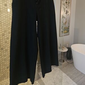 Entro Black Wide Leg Jeans